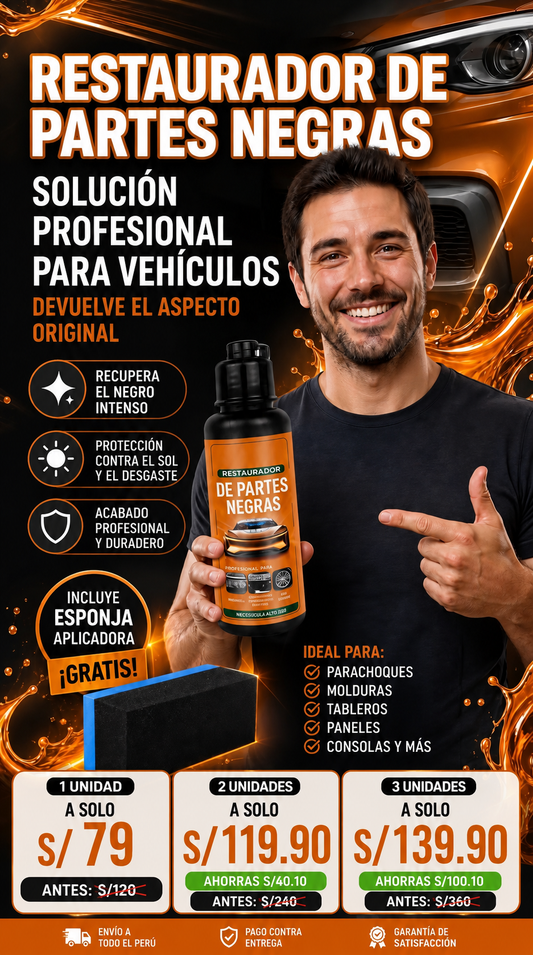 RESTAURADOR DE PARTES NEGRAS BLAK LOTION